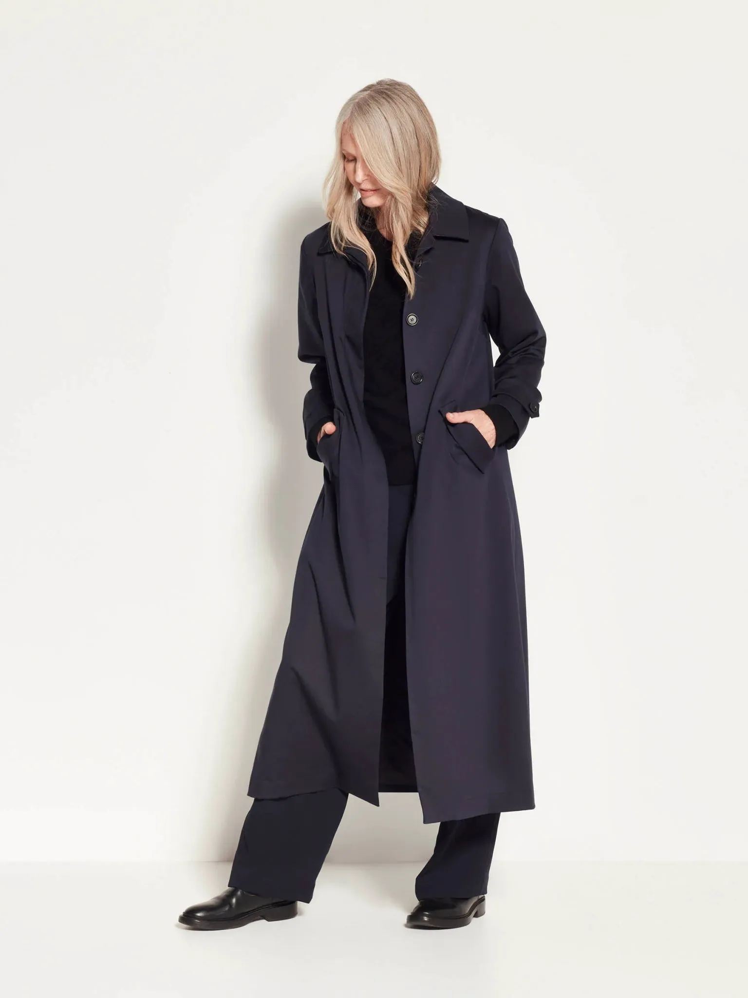 Cleo Trench | Navy