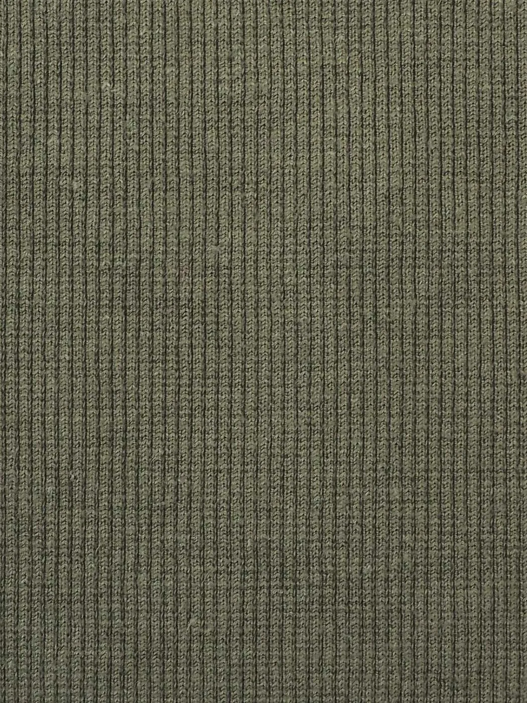 Hemp, Recycled Poly & Spandex Heavy Weight Stretched Rib Fabric (KR40/2C801)
