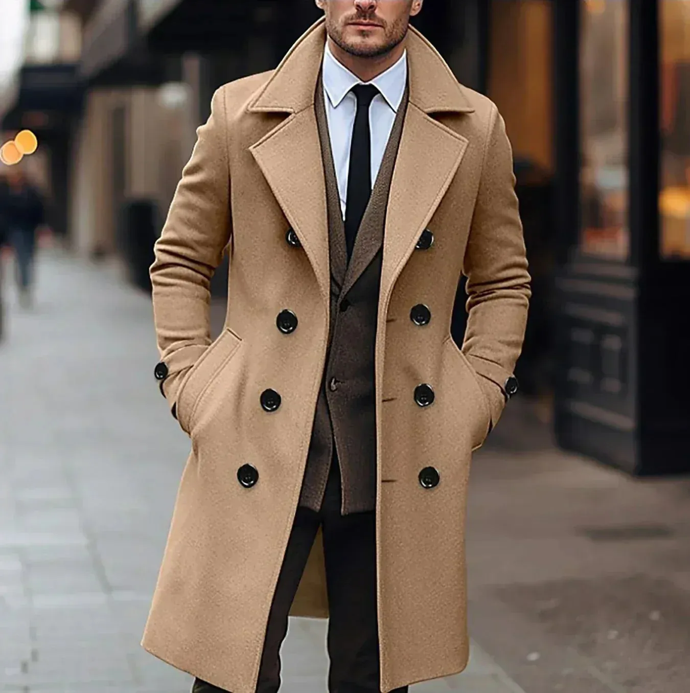 Jaden - The Stylish Men's Trench Coat