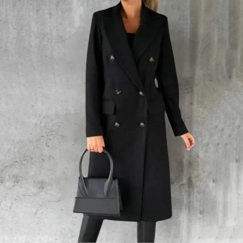 Jaiyana | Elegant Wool Trenchcoat