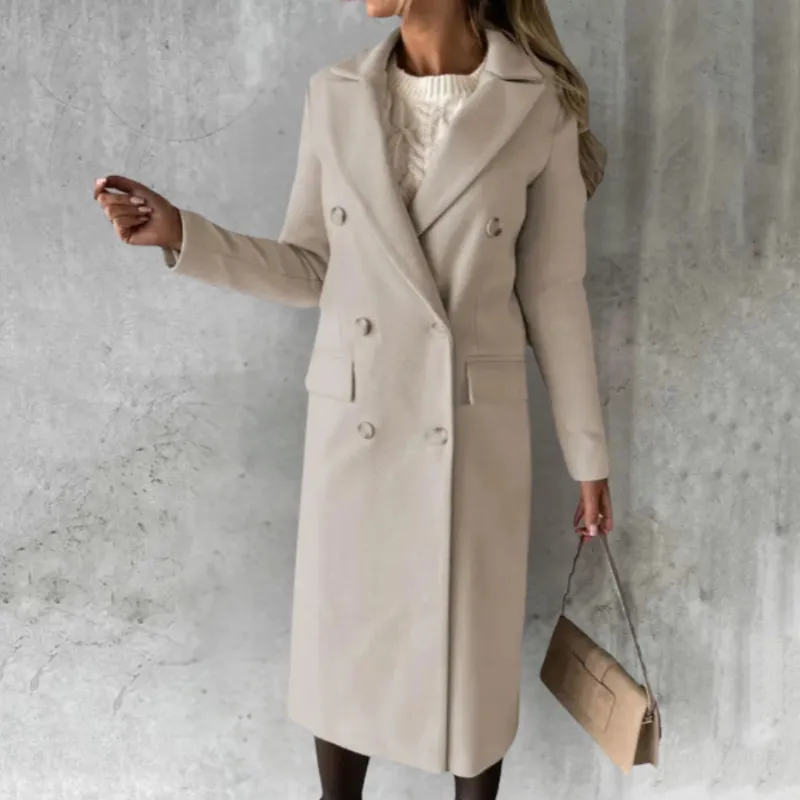 Jaiyana | Elegant Wool Trenchcoat