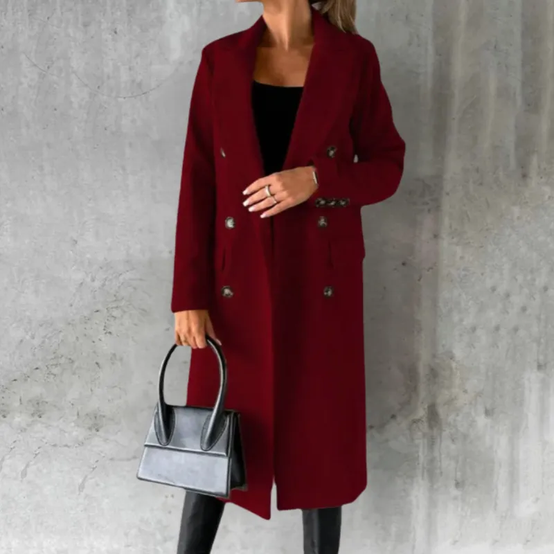 Jaiyana | Elegant Wool Trenchcoat