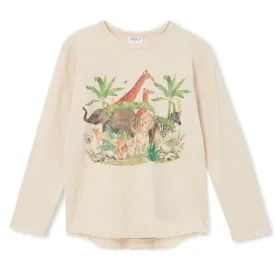 Milky Long Sleeve Tee - Safari