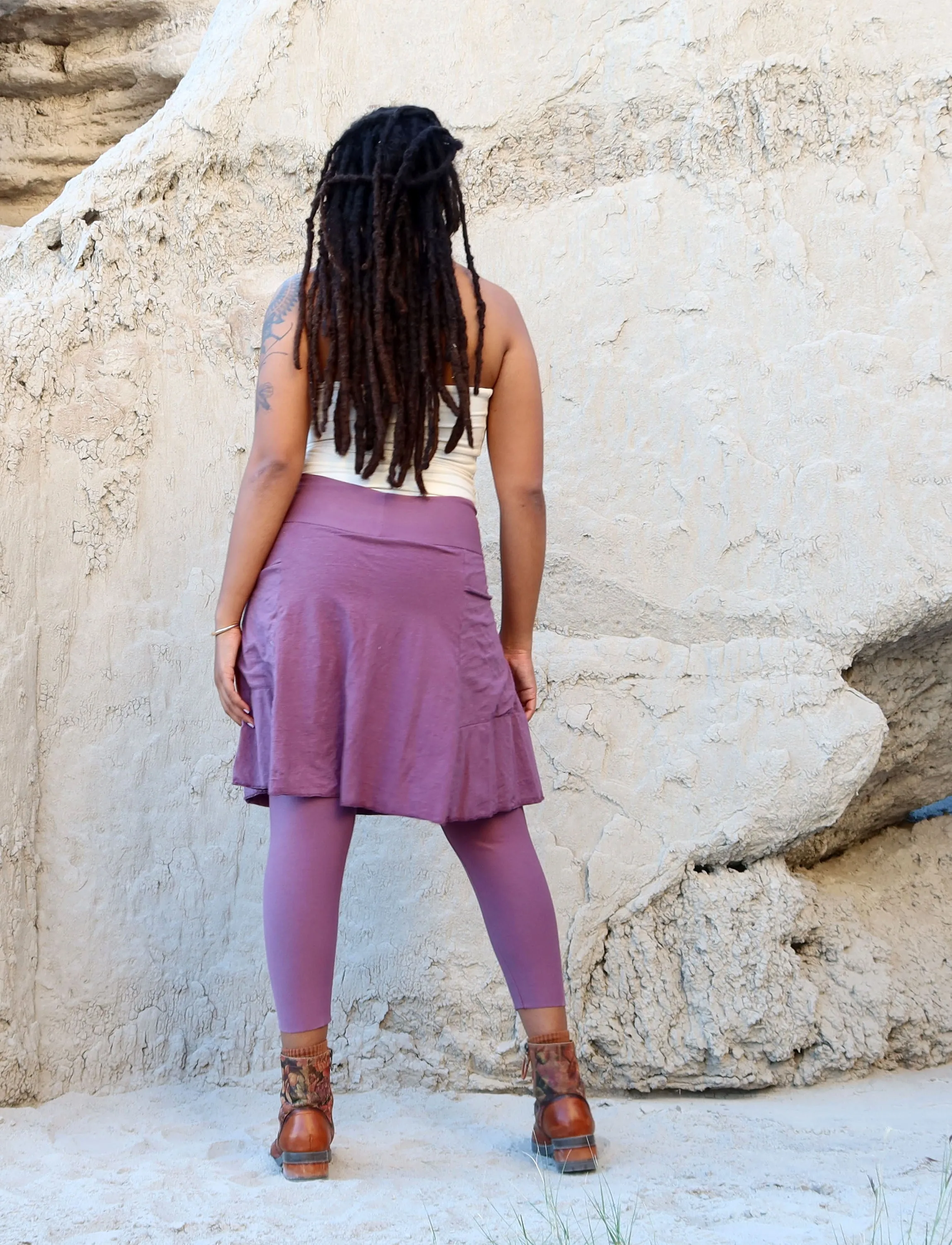 Perfect Pockets Short Skirted Gaucho Leggings