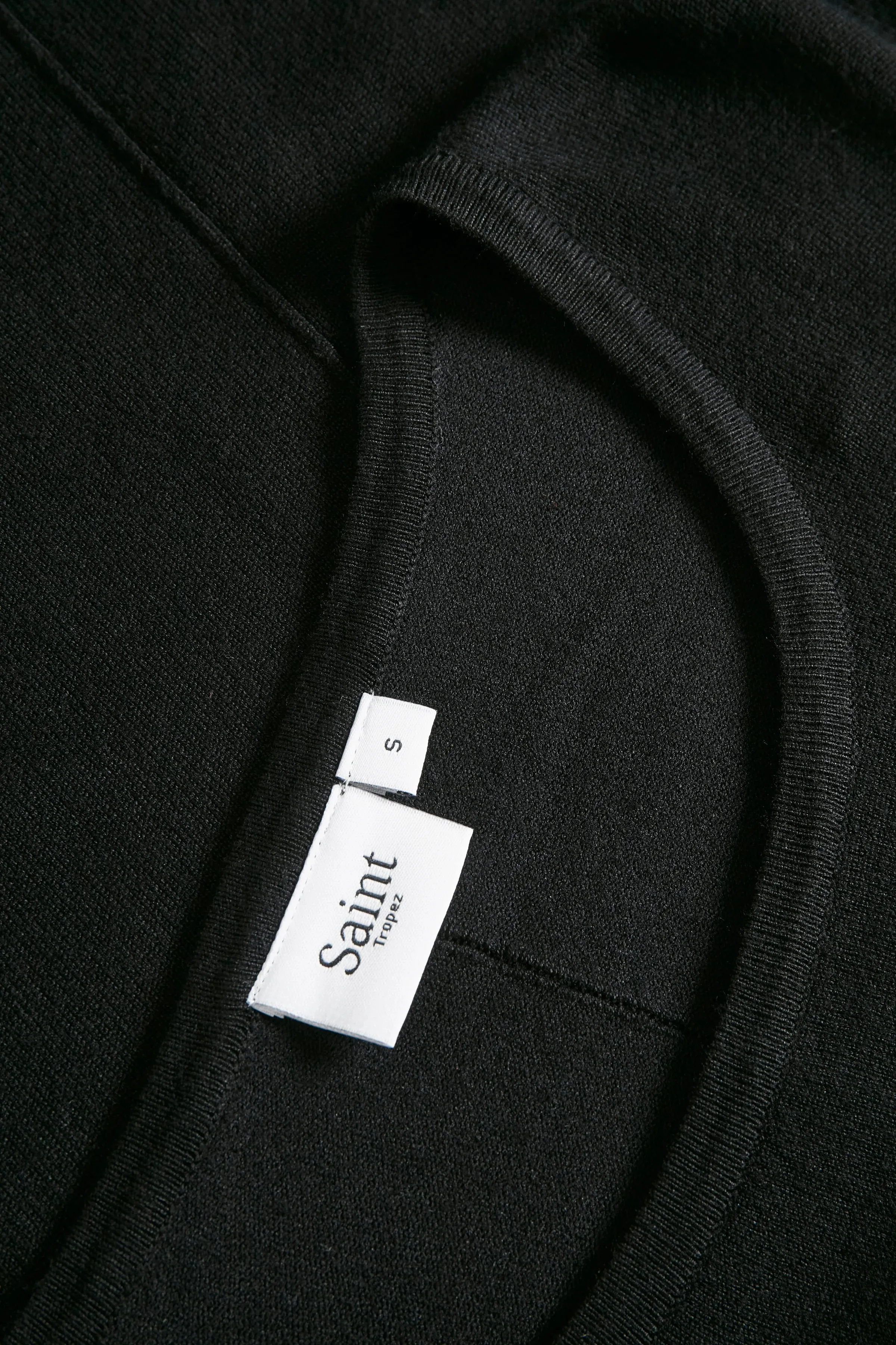 SAINT TROPEZ  - Mila Batwing Knit Black