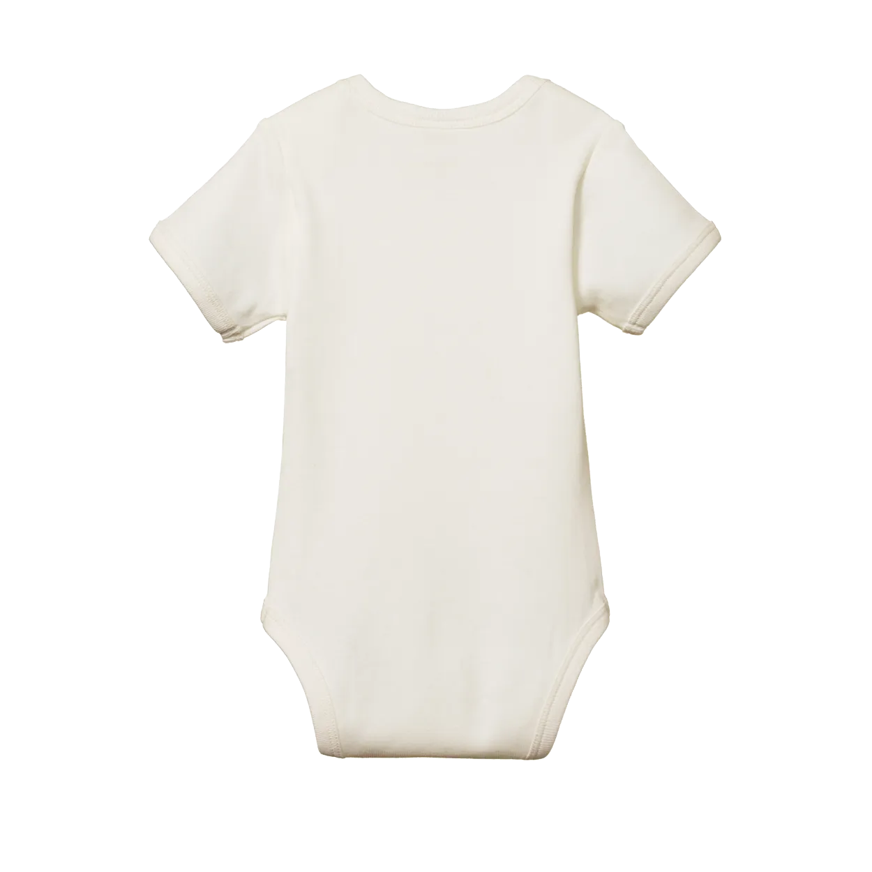 Short Sleeve Bodysuit - Natural