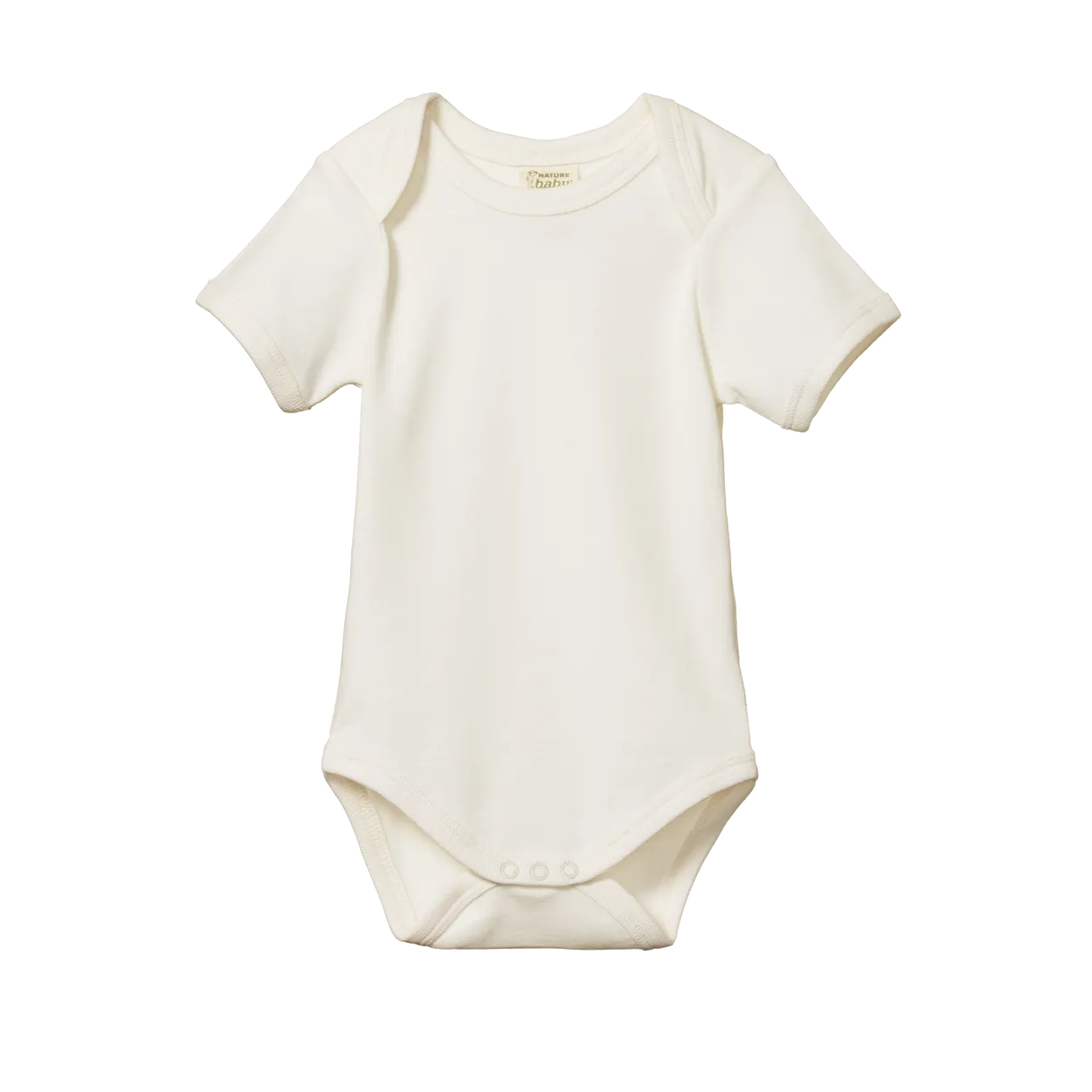 Short Sleeve Bodysuit - Natural