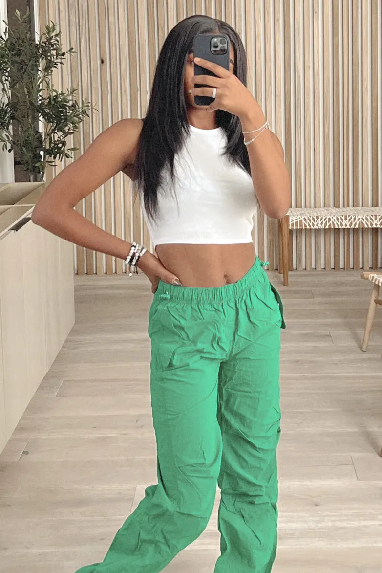 Vale Basic Ribbed Tank Top (White)