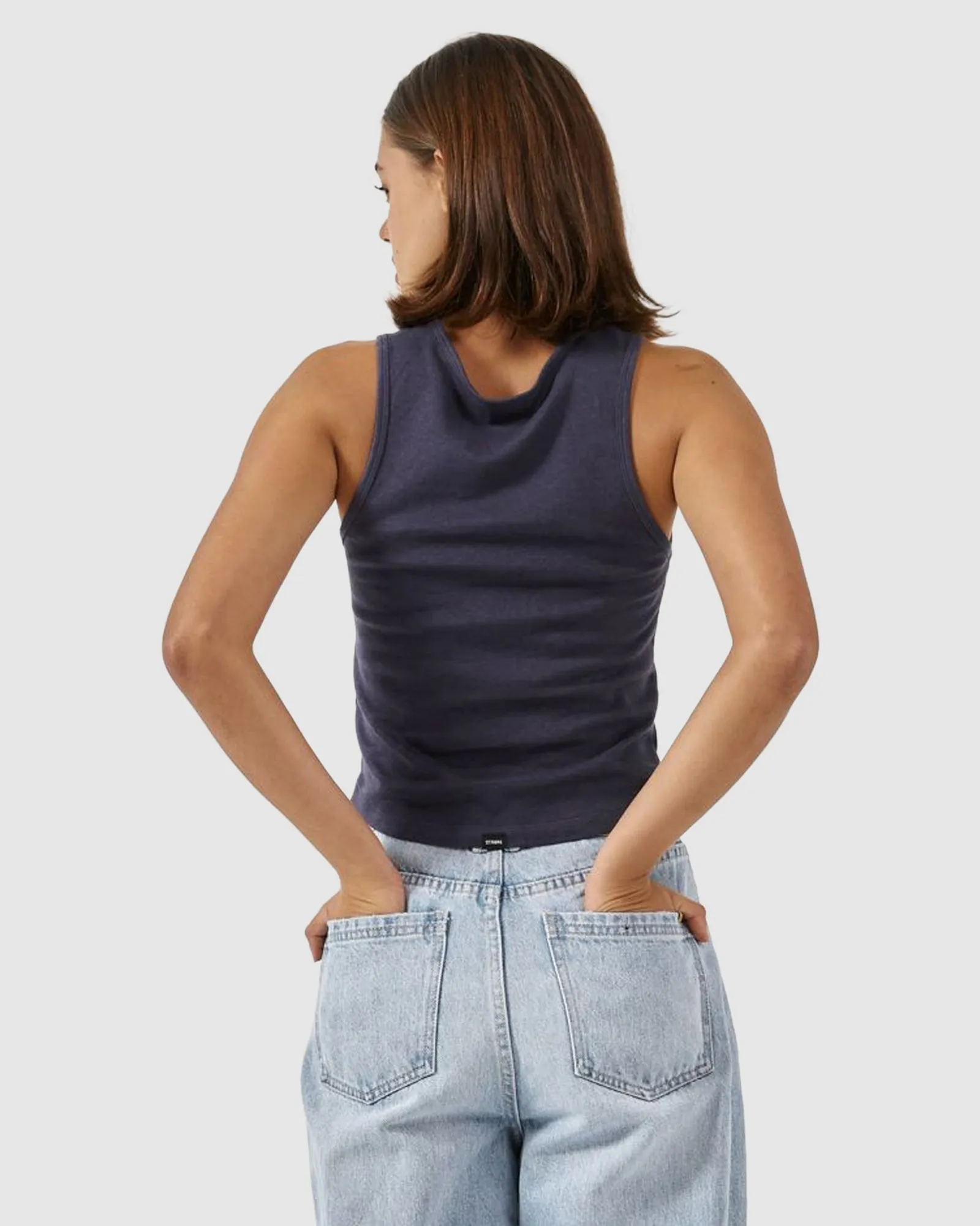 WOMENS WISHES COME TRUE HEMP CURVE TANK TOP